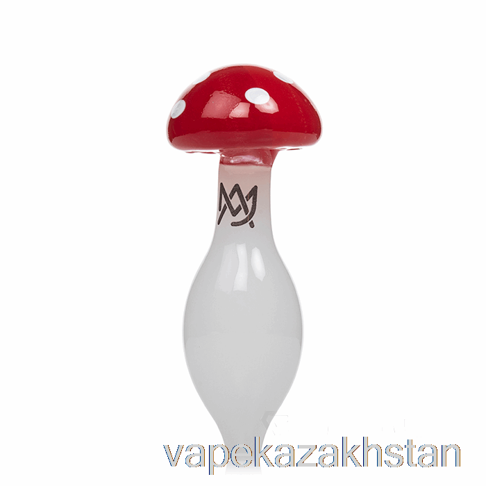 Vape Kazakhstan MJ Arsenal MUSHROOM BUBBLE Carb Cap Red White